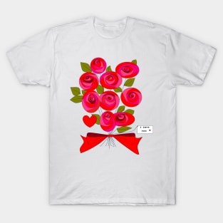 A Bouquet of Roses T-Shirt